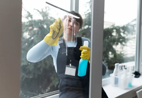 Nettoyage de vitres intérieures et extérieures à Sainte-Lizaigne